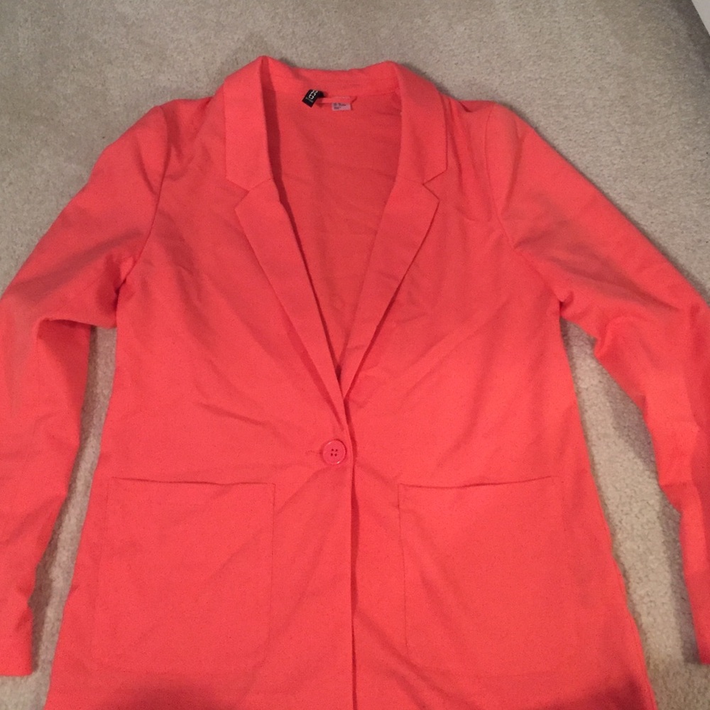 Coral blazer